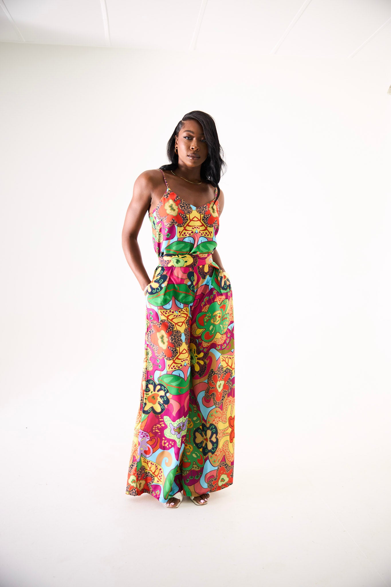 SUMMER BREEZE | 2 PIECE WIDE LEG PANT SET