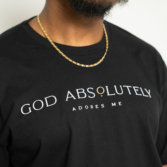 God Absolutely Adores Me - Black